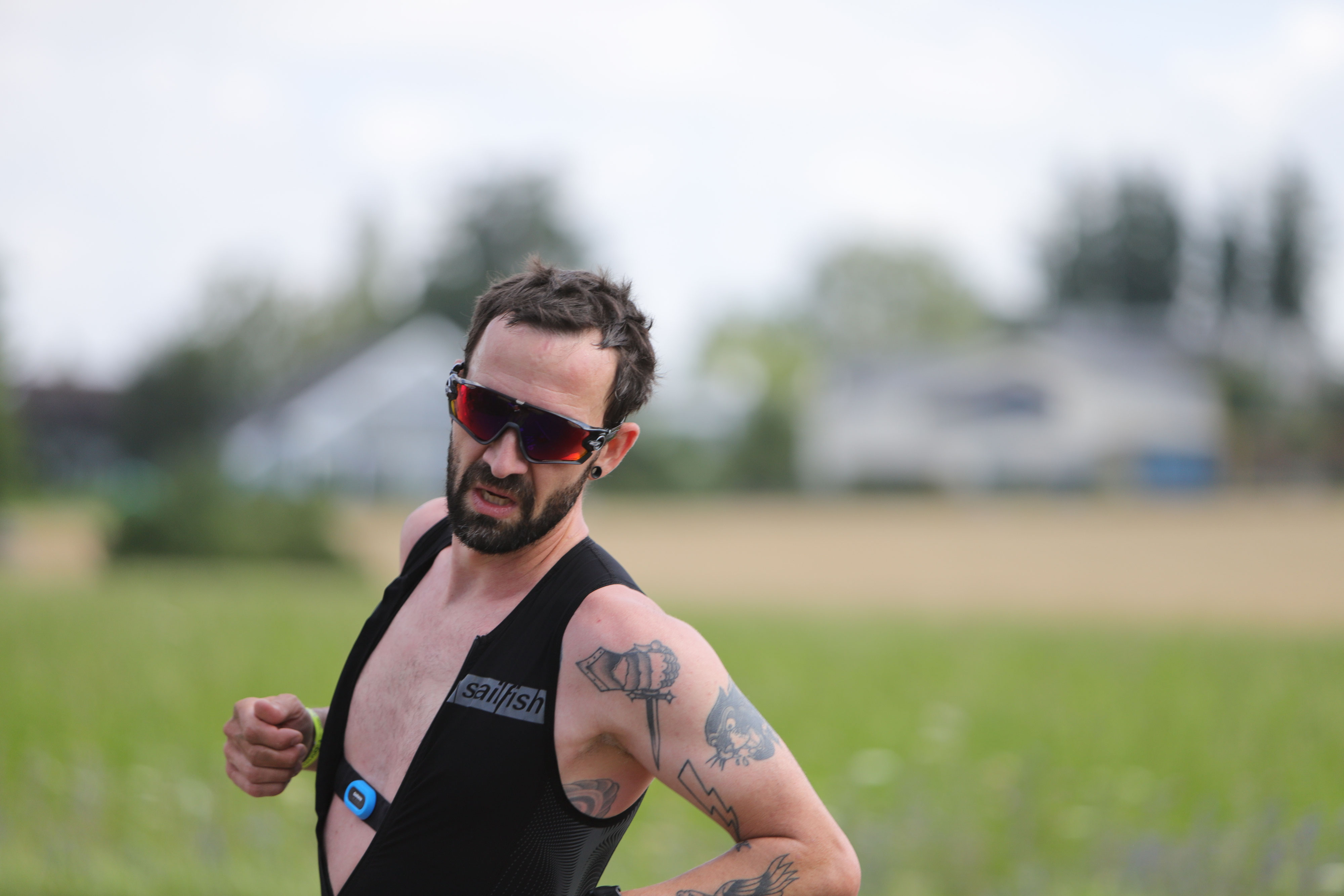 Uster Triathlon 2021 On the way Corry & Mike