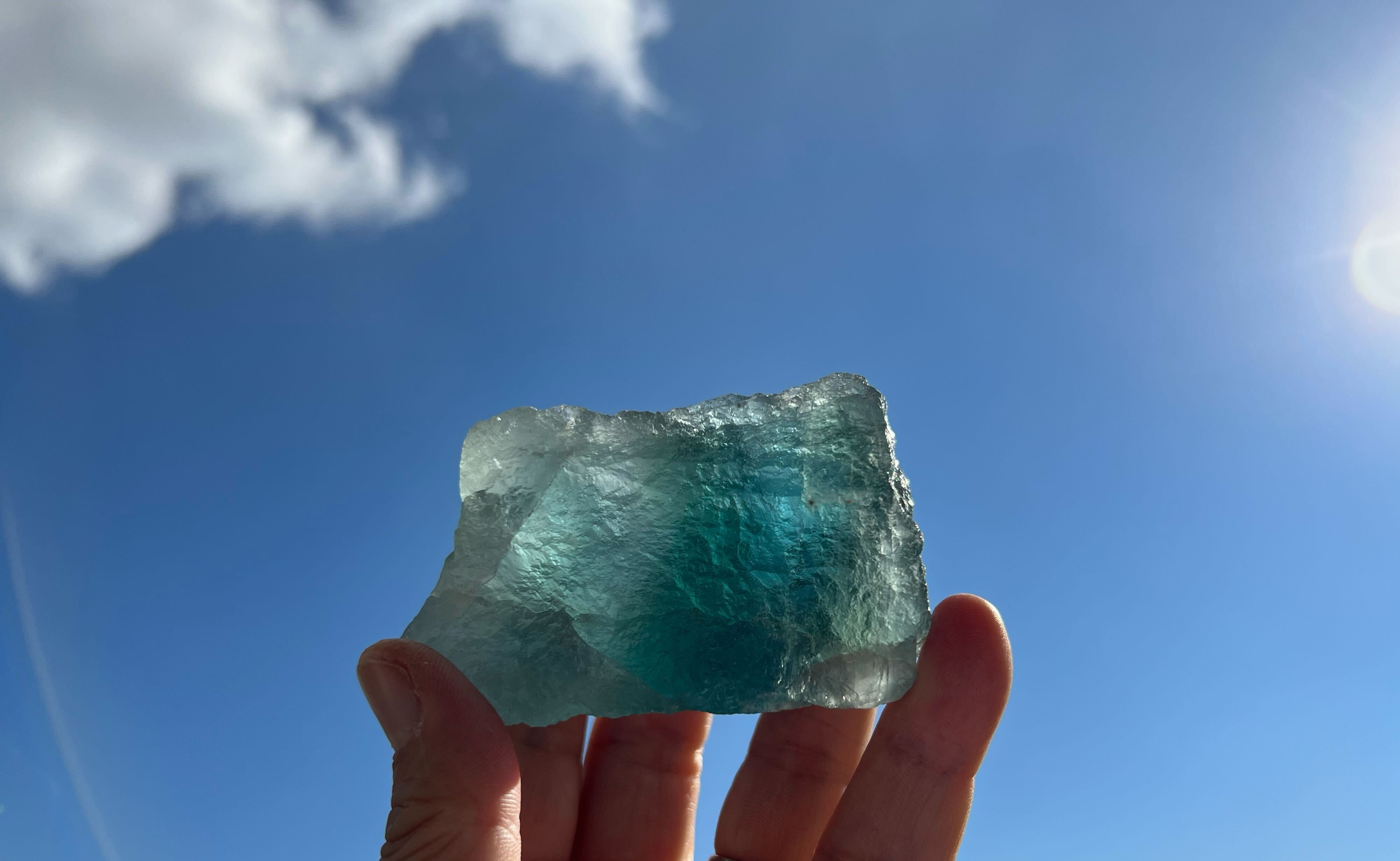 フローライトと魔女の処方箋 ブルーフローライトと共にメンドクサイ自分から変わるための秘薬 Studio Kururi（スタジオくるり