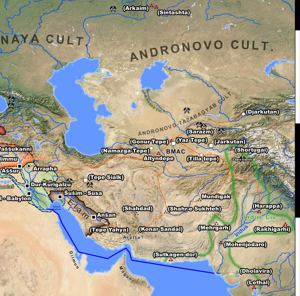The Middle East and Central Asia | 2025 | TSC : r/imaginarymaps