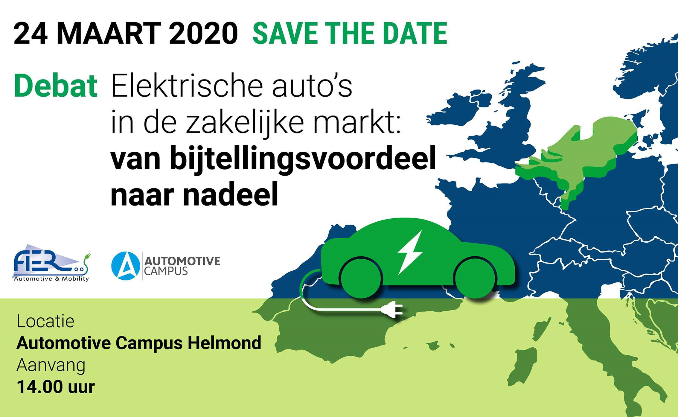 Debat en Podcast Verhoging bijtelling elektrische auto’s FIER