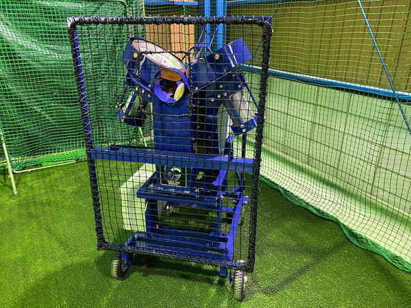 カッティング　参考画像 群馬県の高校野球部様よりピッチングマシンオーバーホールのご