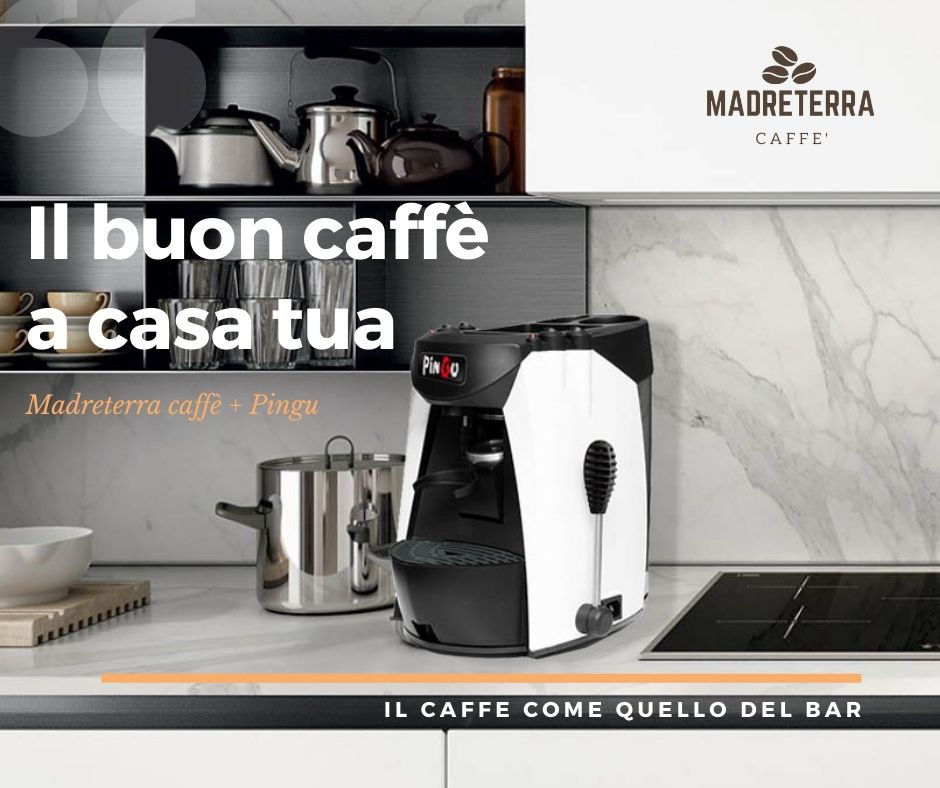 Macchina da Caffe a Cialde ESE 44mm Tube Nera Qualità Italia