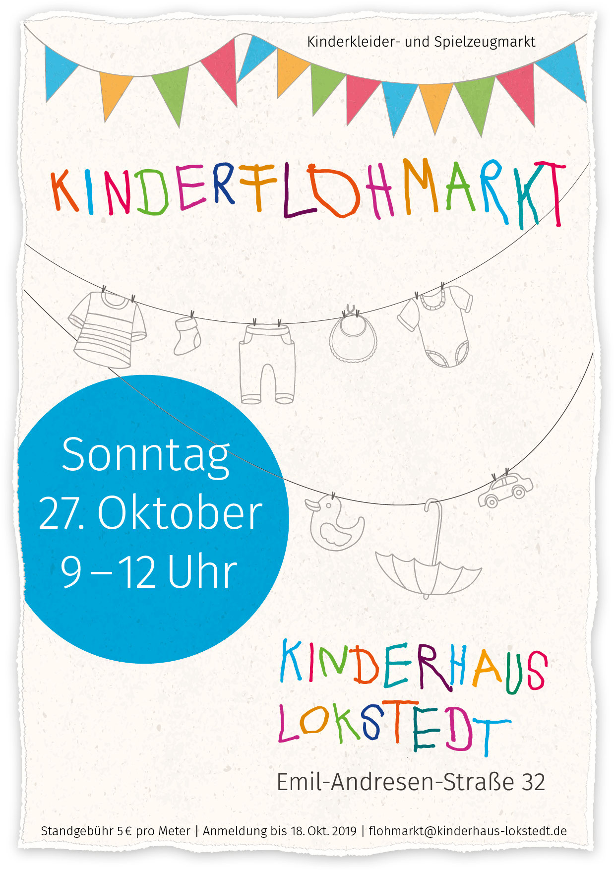 Kinderflohmarkt im Oktober - Kinderinitiative Eimsbüttel e.V