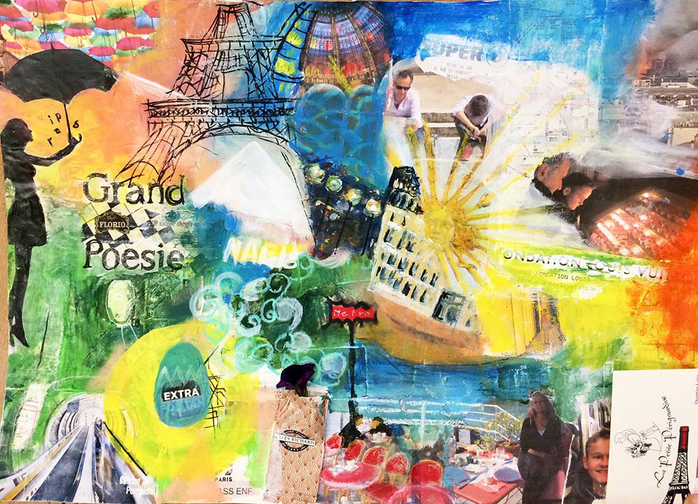 Reisecollage Mit Mixed Media Die Alternative Zum Fotobuch Juliabigler Ch