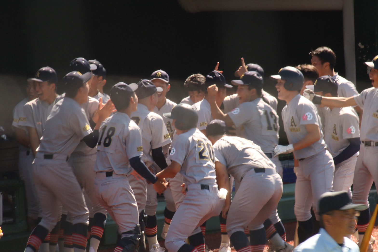 第76回秋季東北地区高等学校野球青森県大会準々決勝 - 青森山田高等