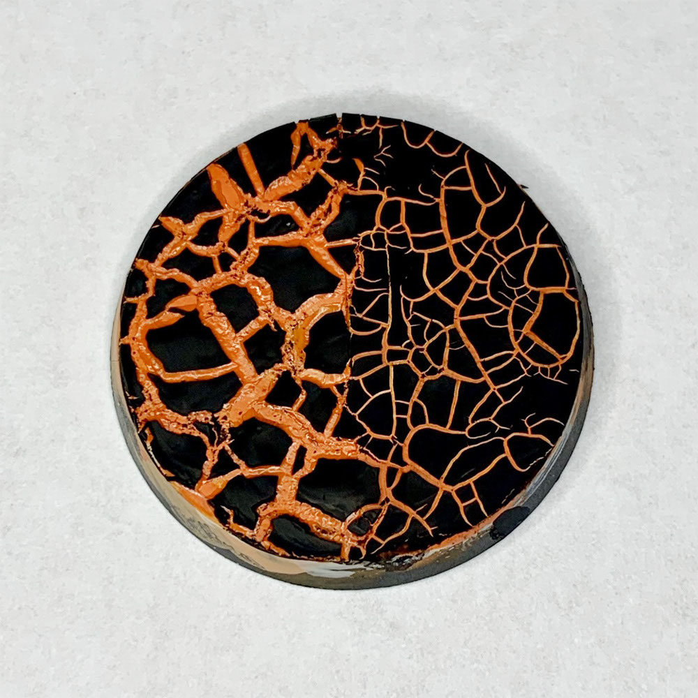 ひび割れたベースのテクニック - ウォーハンマー正規販売店【ホビー