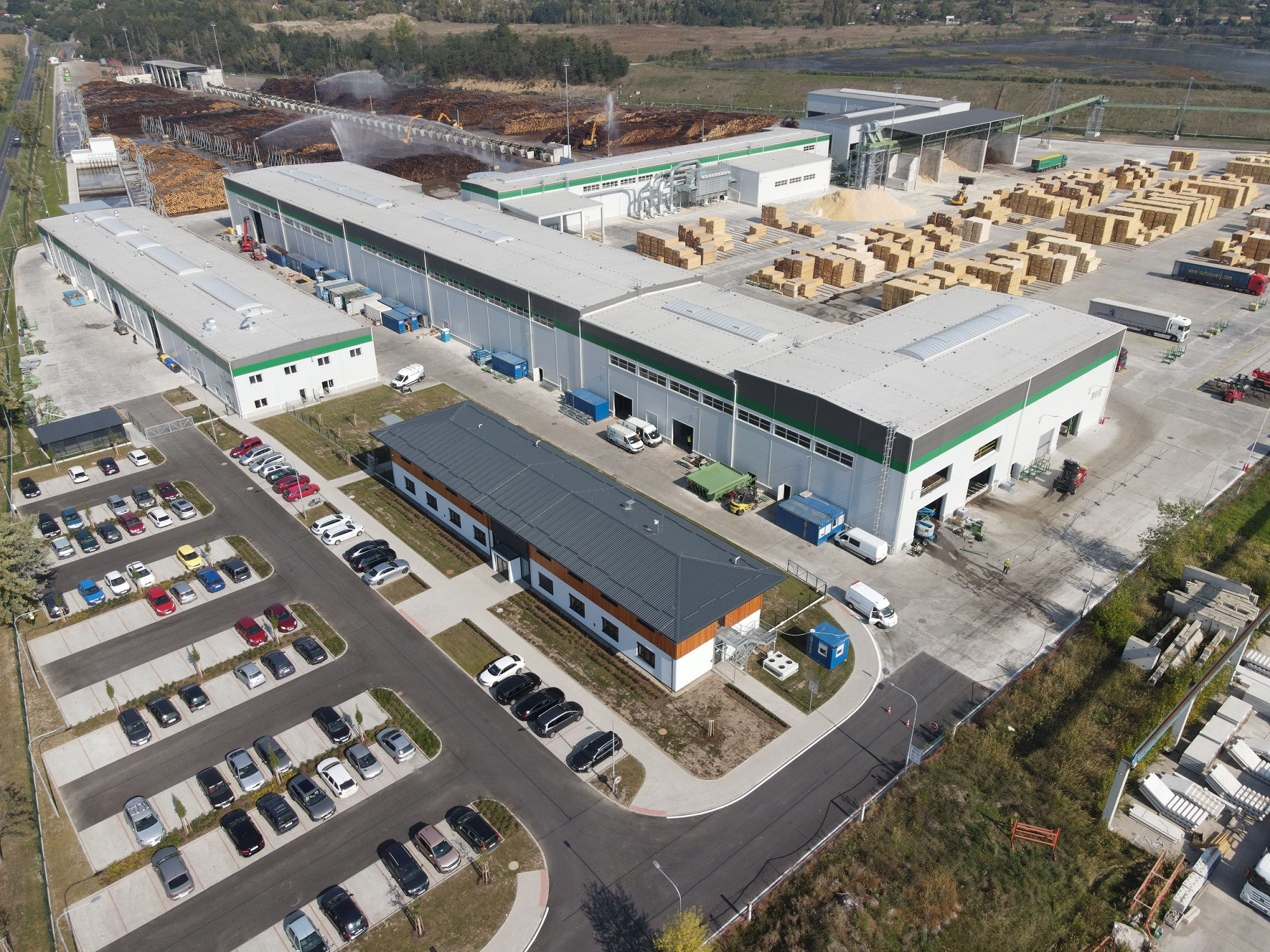 Opening of the large sawmill Labe Wood in Czech Republic Consulting