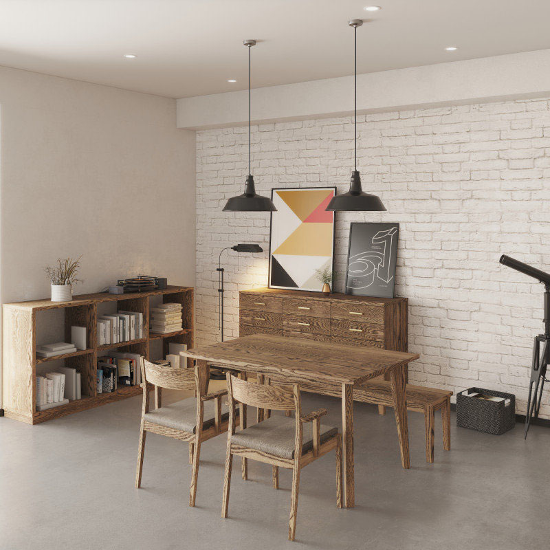 無垢の家具をもっとカジュアルに──ニューヨークのミックスカルチャー