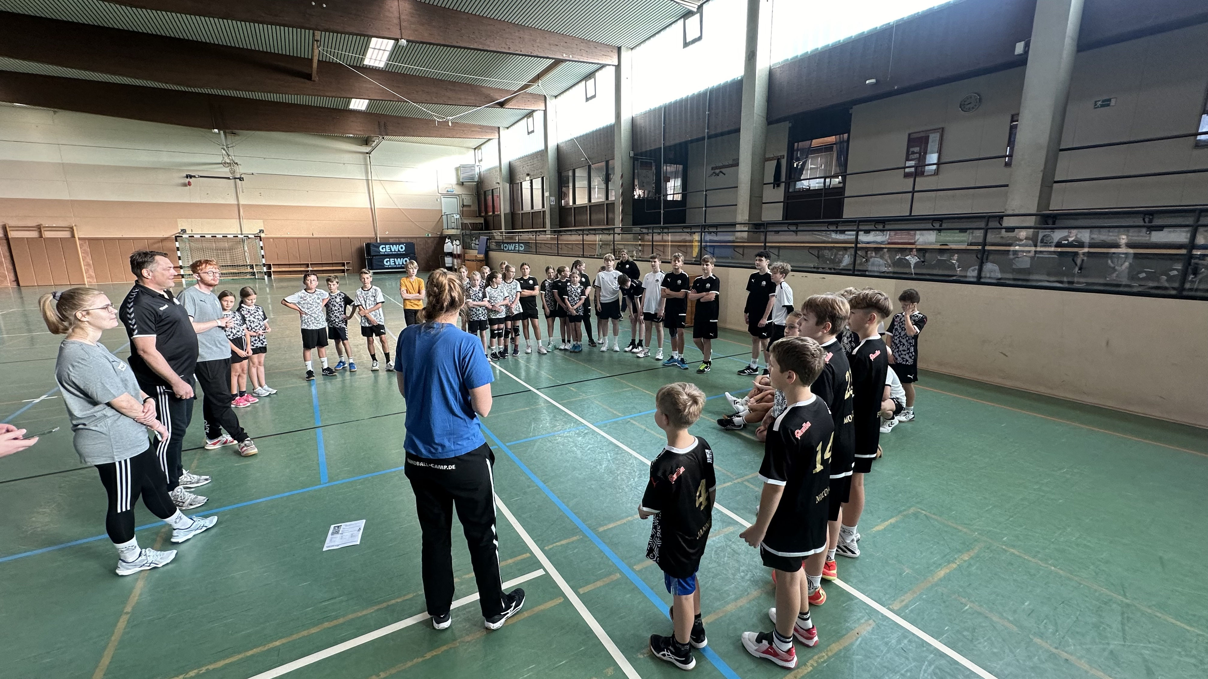 THW Handball-Camp in Fahrenkrug - HSG Kalkberg 06