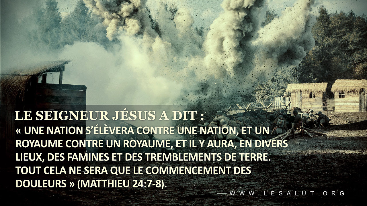 Les prophéties bibliques sur les signes de la fin des temps Le chemin pour accueillir le