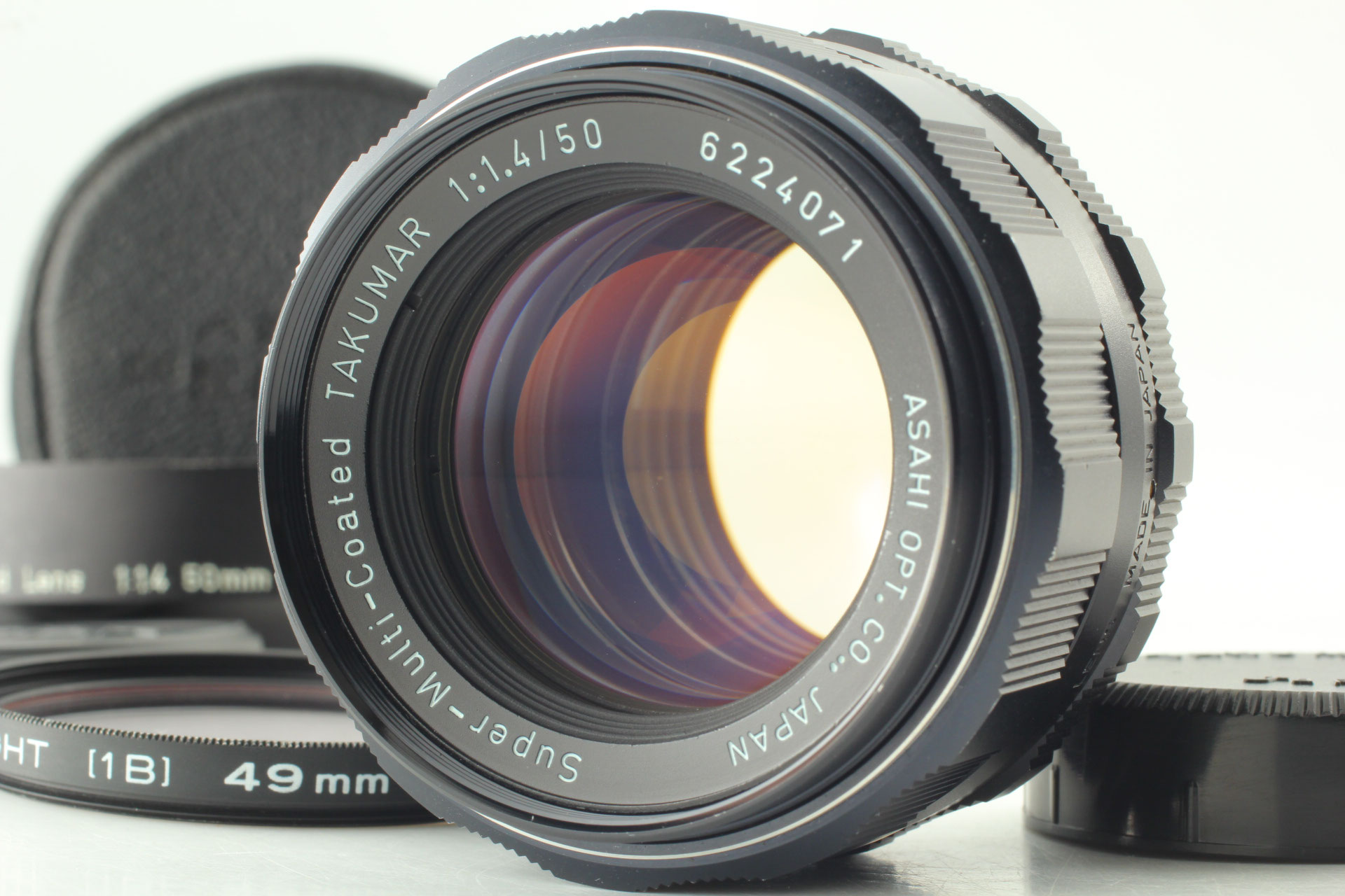 Pentax Super-Multi-Coated Takumar 50mm F/1.4の分解 Pentax Super-Multi-Coated Takumar 50mm F/1.4の分解