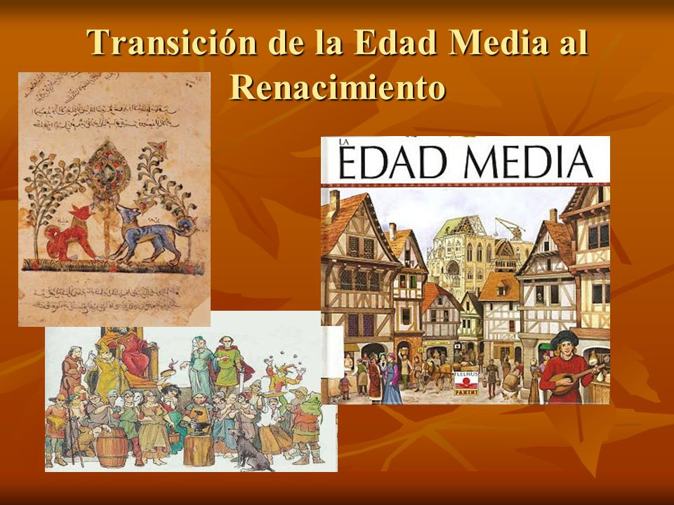 Edad Media y Renacimiento, un Contraste - Página web de ombo2020