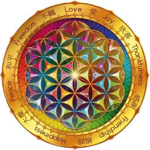 Die "Blume des Lebens" und ihre positive Wirkung - Energetisch  Heilen-Aschaffenburg/ Bayern-healing energy