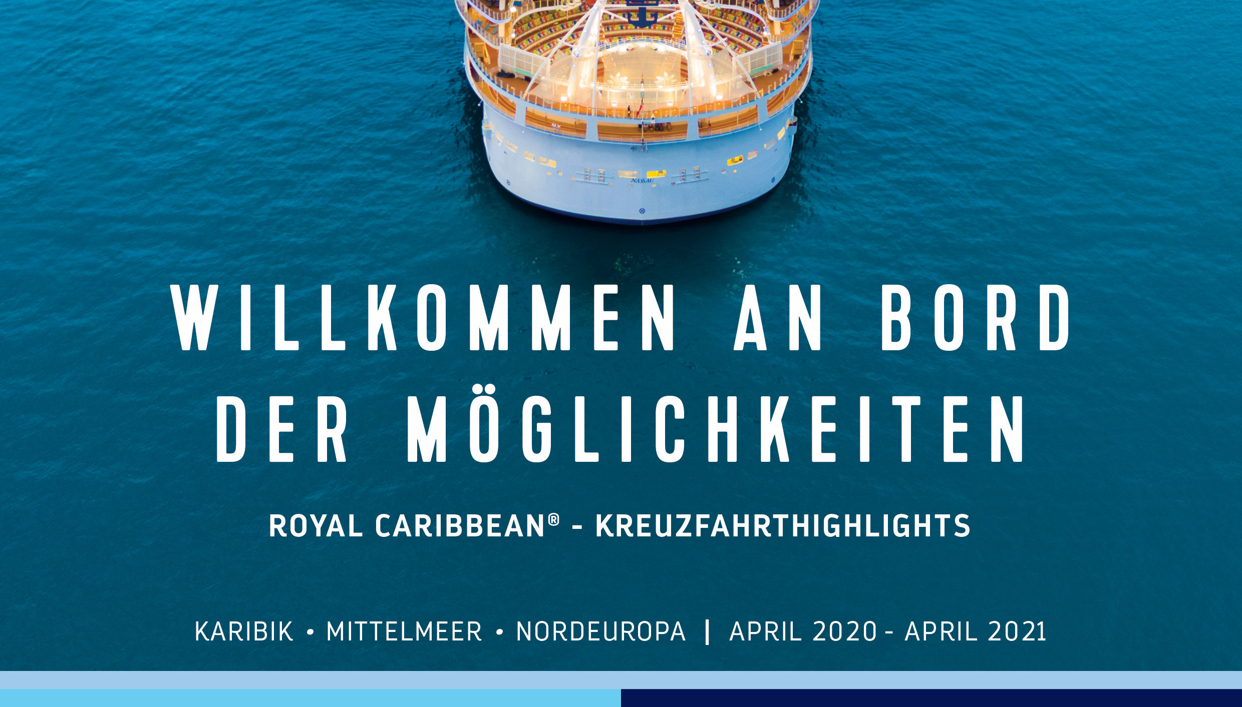 Royal Caribbean präsentiert neuen KreuzfahrtKatalog Cruise Paper