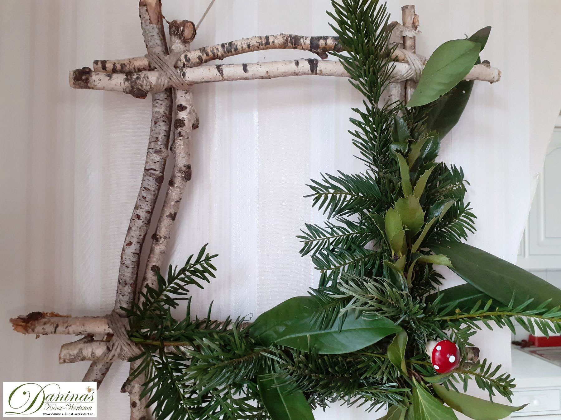 Außergewöhnliche Weihnachtsdeko selber machen DaninasKunstWerkstatt