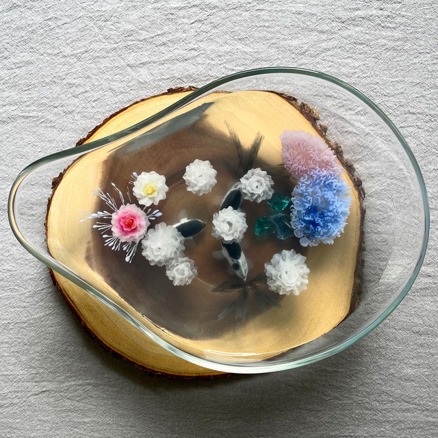 浮かせ花の金魚鉢ゼリー Conohanajellycake ページ 浮かせ花の金魚鉢ゼリー Conohanajellycake ページ