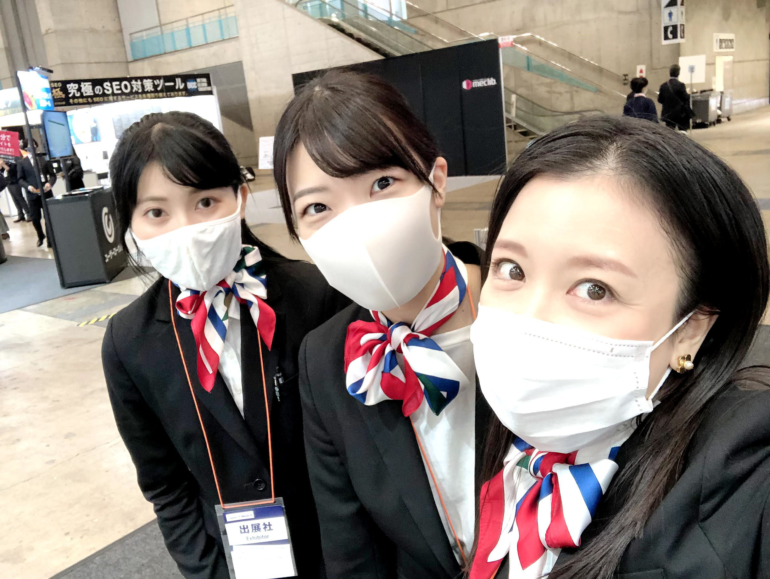 第11回 Japan It Week 秋にてイベントコンパニオン 日下部純 白鳥音々 Mikako I キャスティングヴォート株式会社