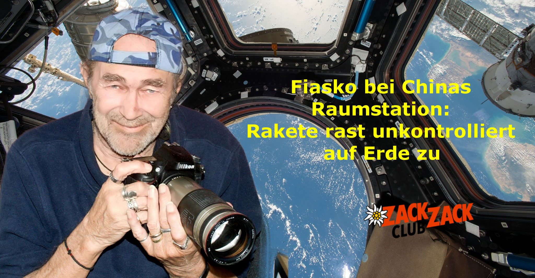 Fiasko bei Chinas Raumstation: Rakete rast unkontrolliert ...