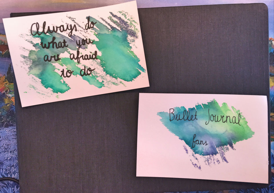 Review Ecoline Brush Pens Bullet Journal Fans