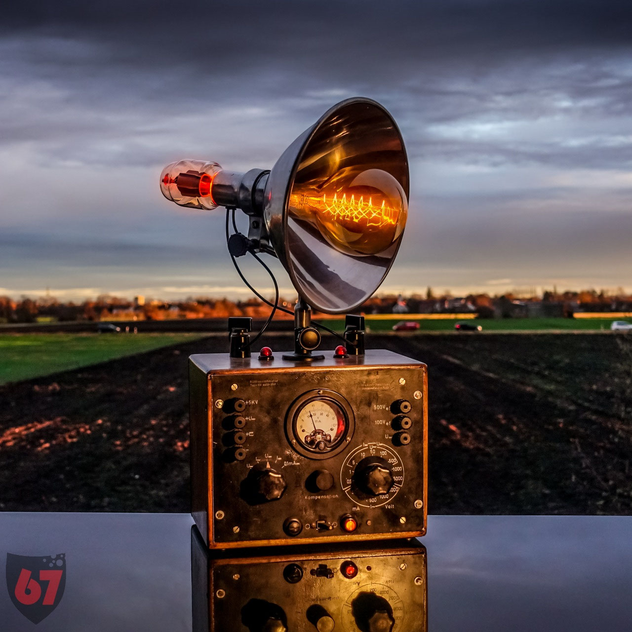 The fascination of light Virtual gallery Upcycling light objects