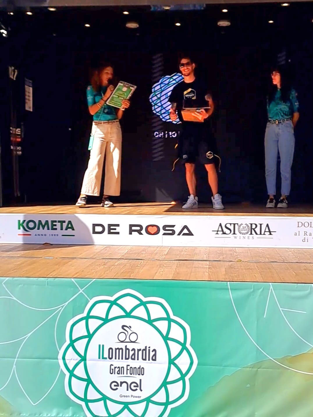 Frangioni 4° assoluto alla GF "Il Lombardia" Team Vibrata Bike