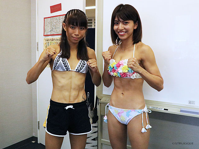 明日18日(日)のKNOCK OUTにぱんちゃん璃奈が出場します！