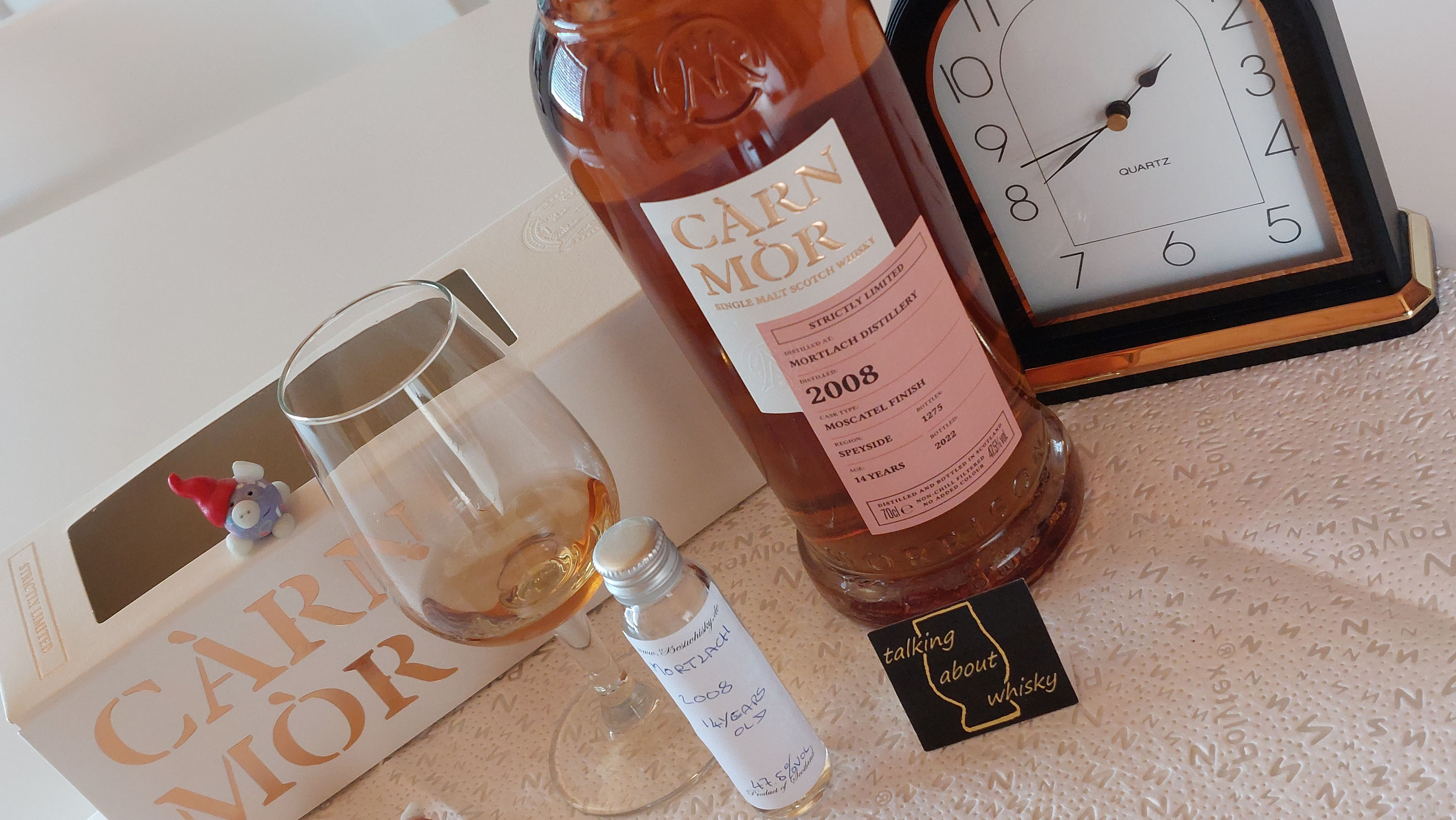 QuickNotes Mortlach 14 Jahre Moscatel Finish Càrn Mòr Talking