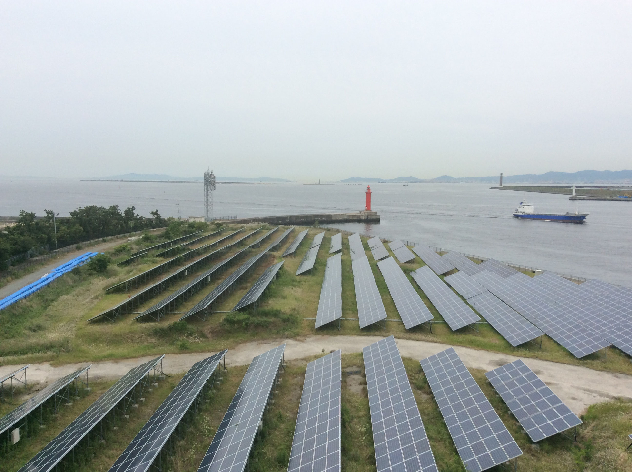 咲洲メガソーラーの実態 上海電力の参入22 6 1時点 摂津市議会議員 松本あきひこ