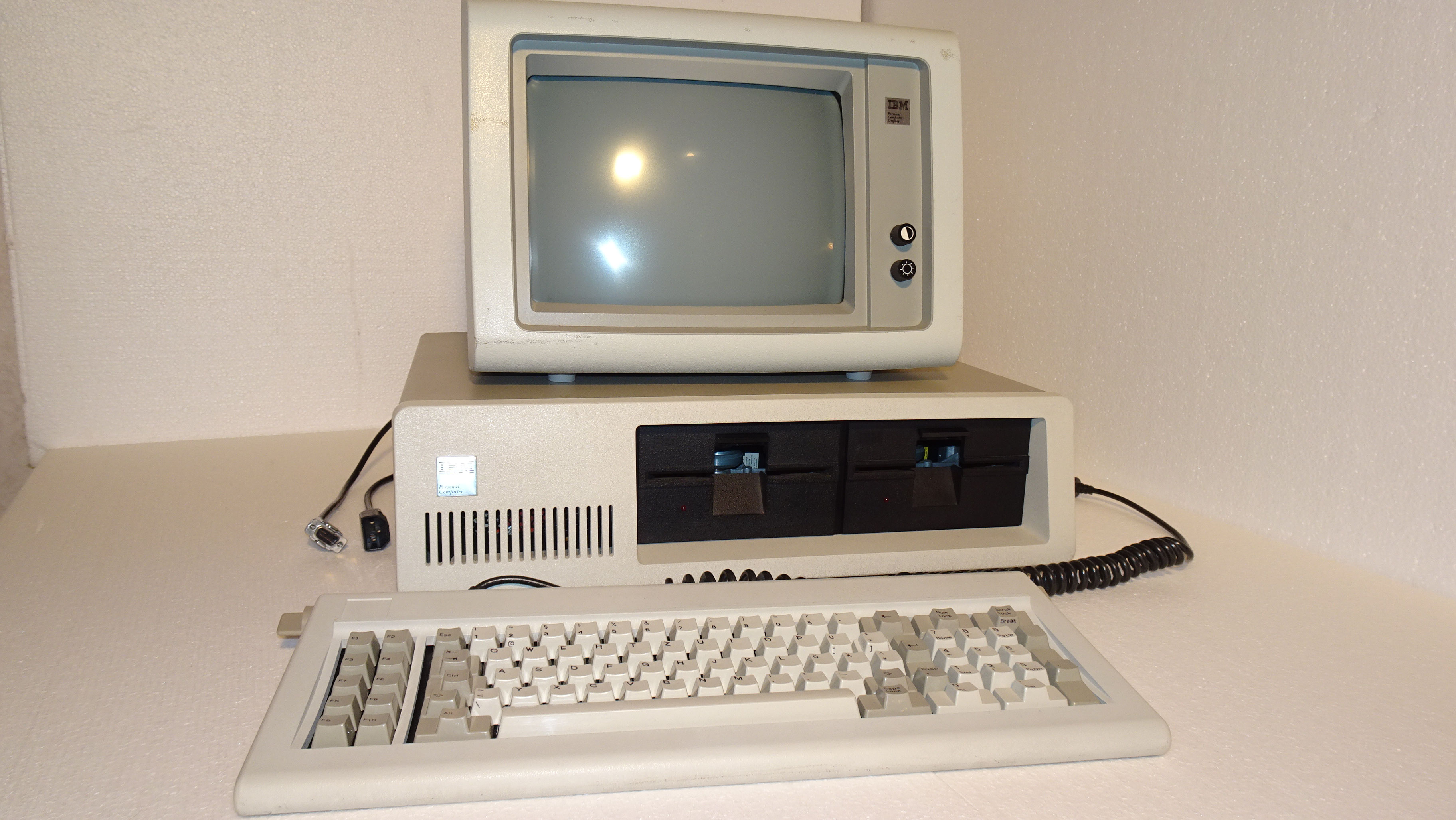 Neuzugang: IBM 5150 - Der erste "PC" - Yesterchips - Museum für