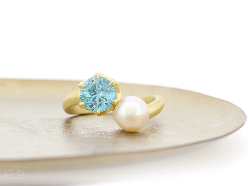 お祖母様から受け継いだ宝石 - 京都で指輪をオーダーするなら korut jewellery works