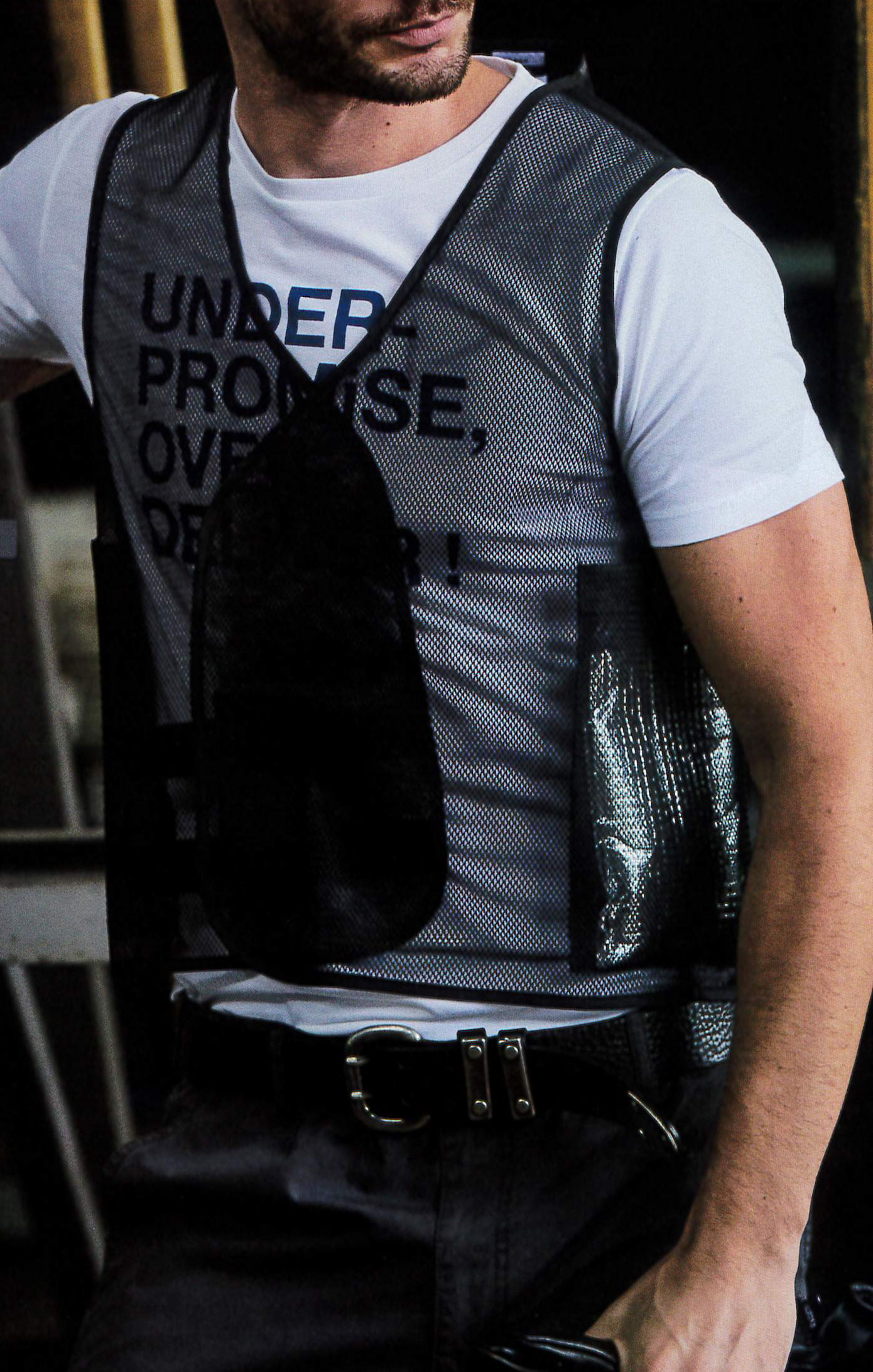 保冷剤付きアイスメッシュベスト 今年も人気で す スーパーワーク職人の店