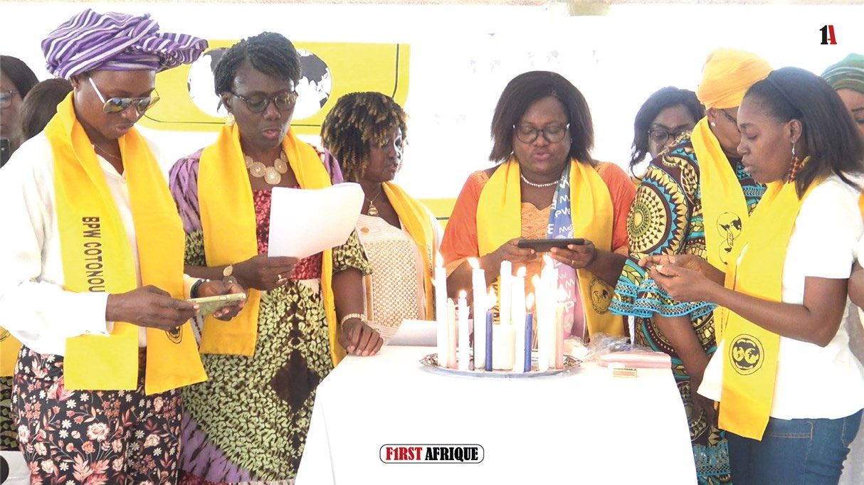 Candle Lighting Ceremony in Benin BPW Clubs Commemorate the Event