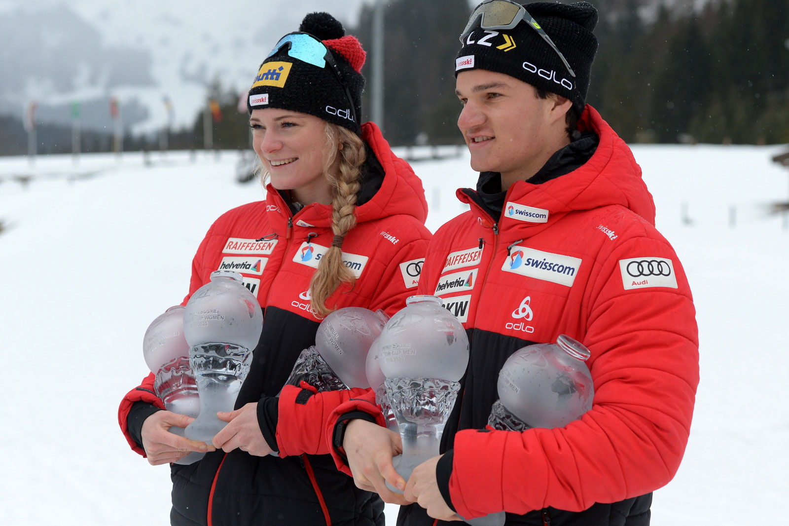 Amy Baserga und Niklas Hartweg sind Gesamtsieger der IBU Junior Cup Wertung - Informationen über ...
