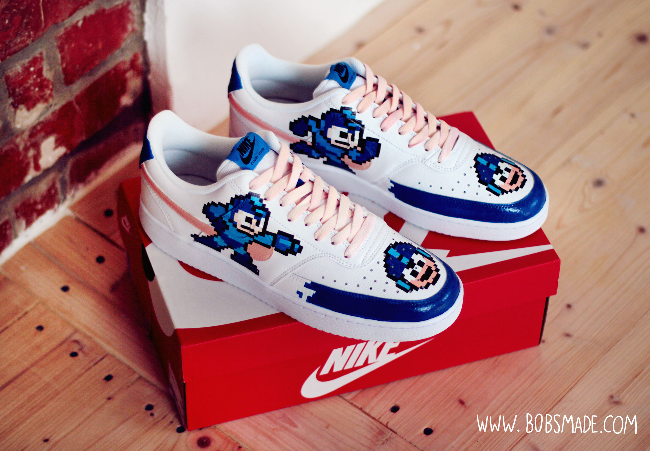 Mega man shoes top