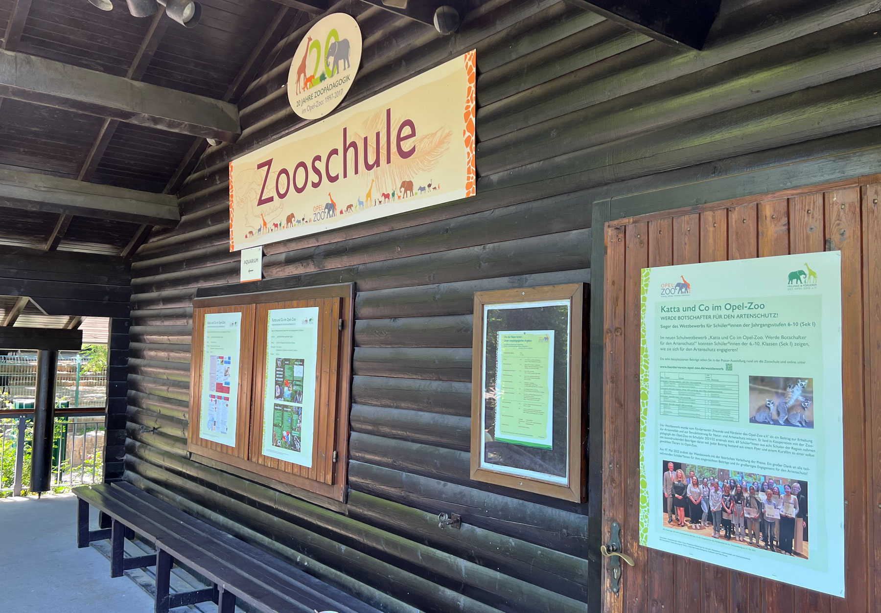 Schulwettbewerb „Katta und Co im OpelZoo. Werde Botschafter für den Artenschutz!“ Verband