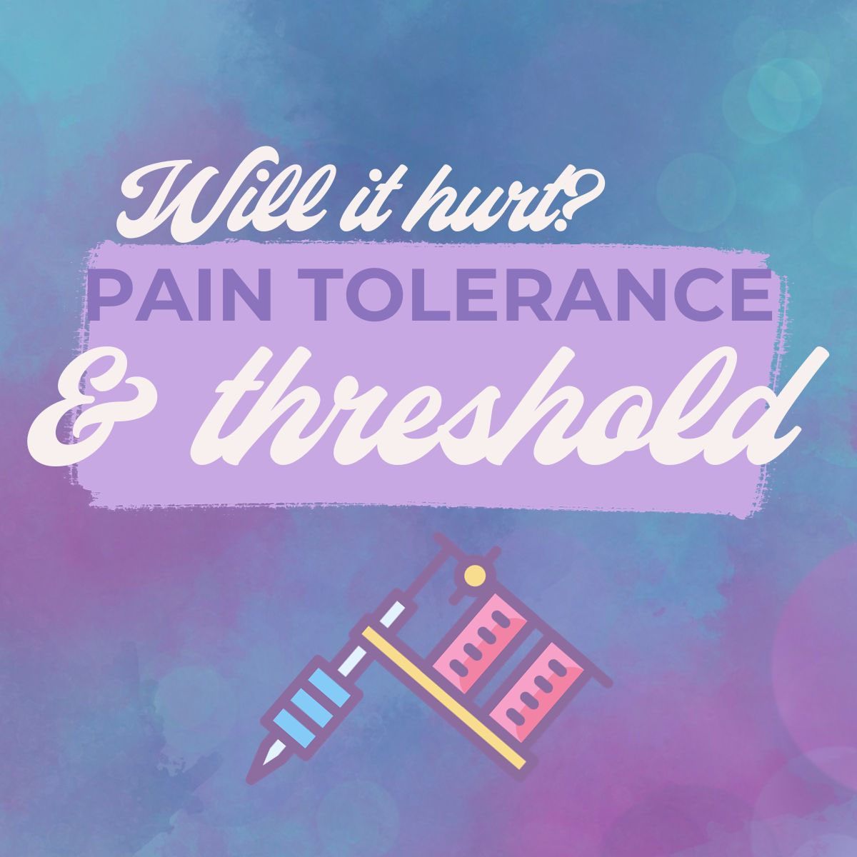 Will it Hurt Pain Tolerance vs Threshold crashingcadence
