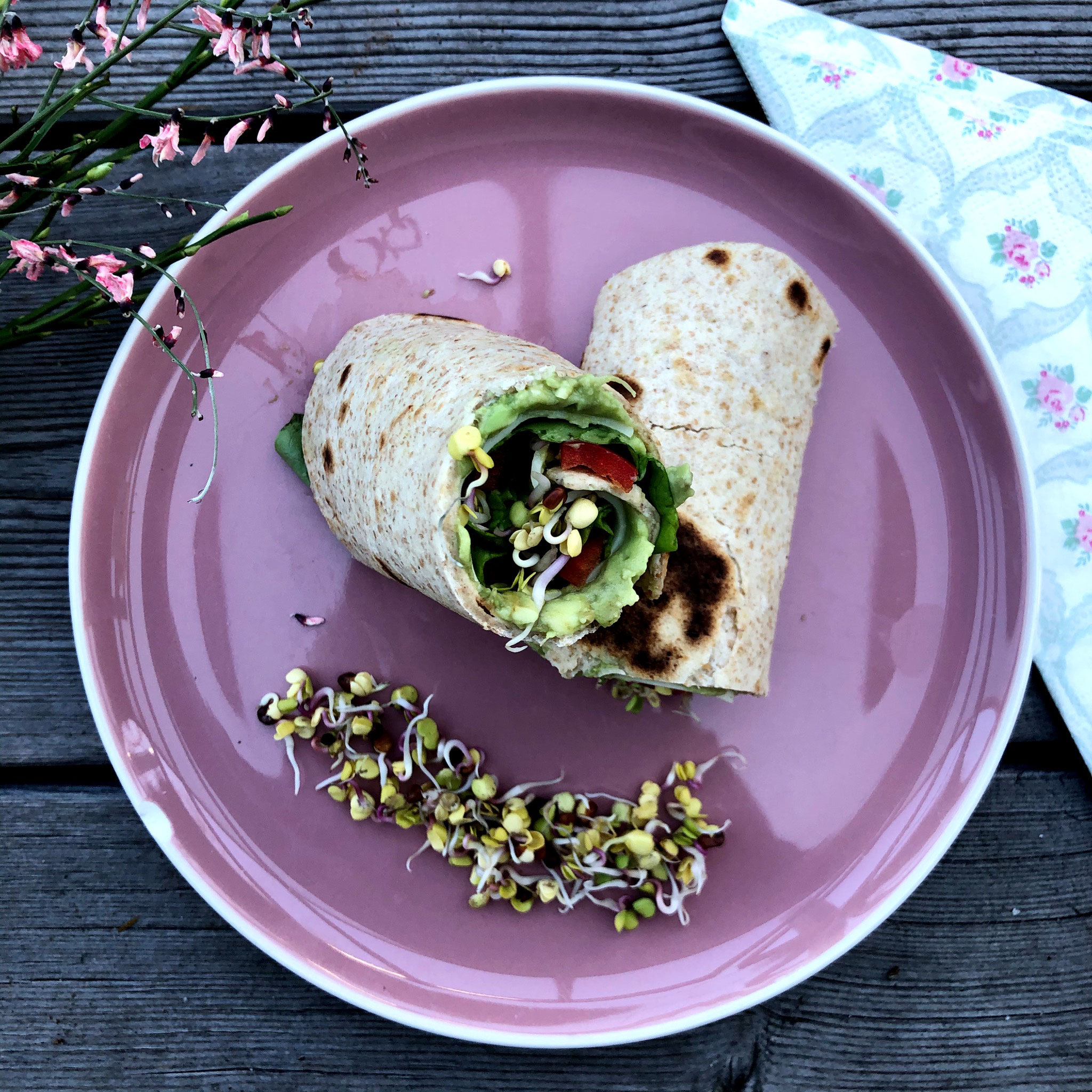 Vollkorn Wraps Mit Linsen - Rezepte Suchen