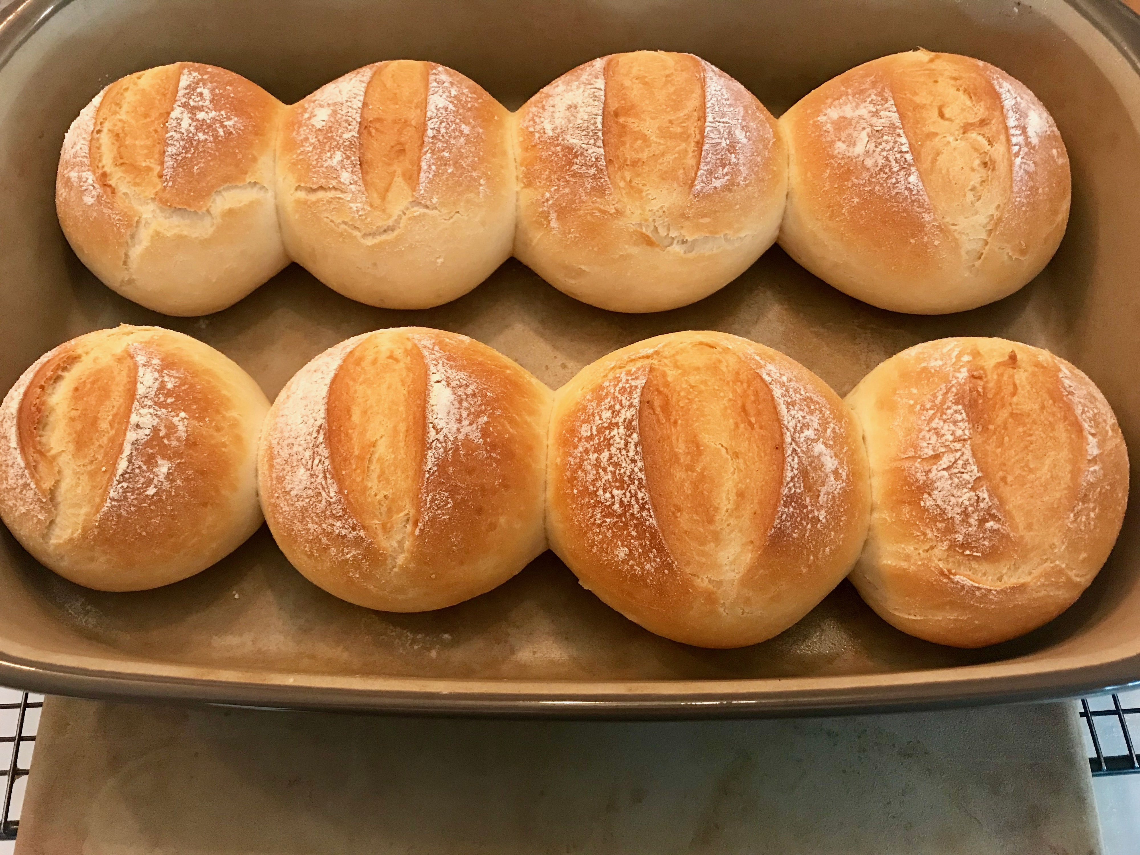 DinkelButtermilchBrötchen aus dem Grundset von Pampered