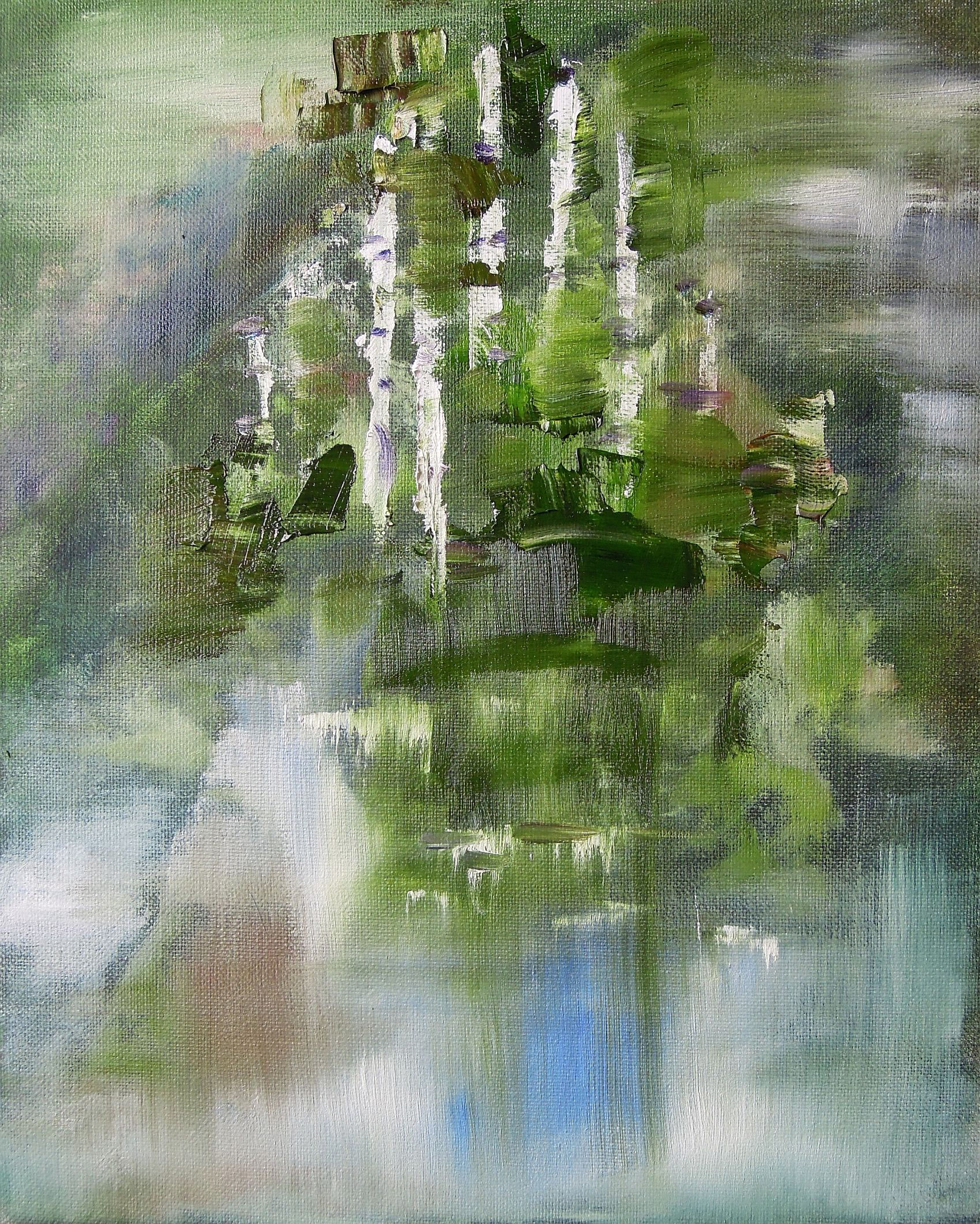 Malen mit wasservermalbaren Ölfarben - AtelierNordsonne Susanne Braun