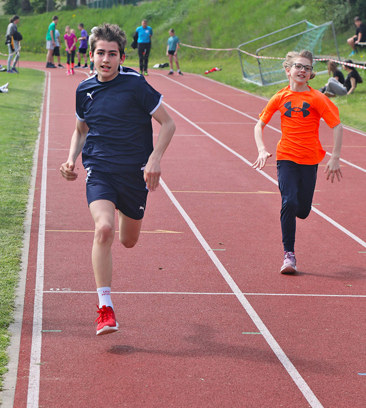 25. bezirksweite LeichtathletikMeisterschaften mit tollen Ergebnissen