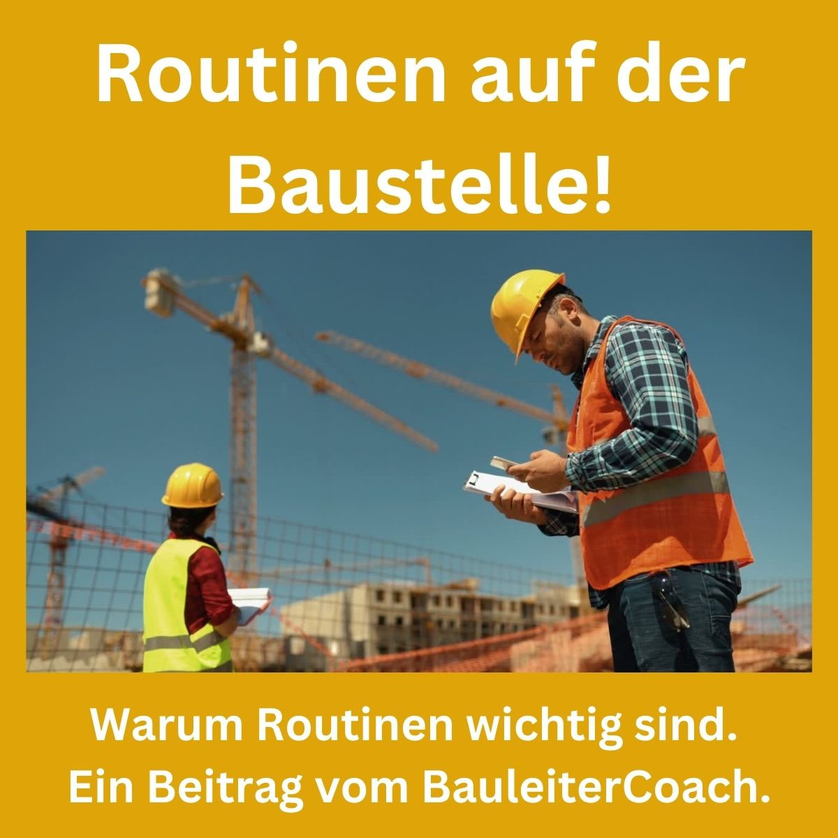 Routinen BauleiterCoach