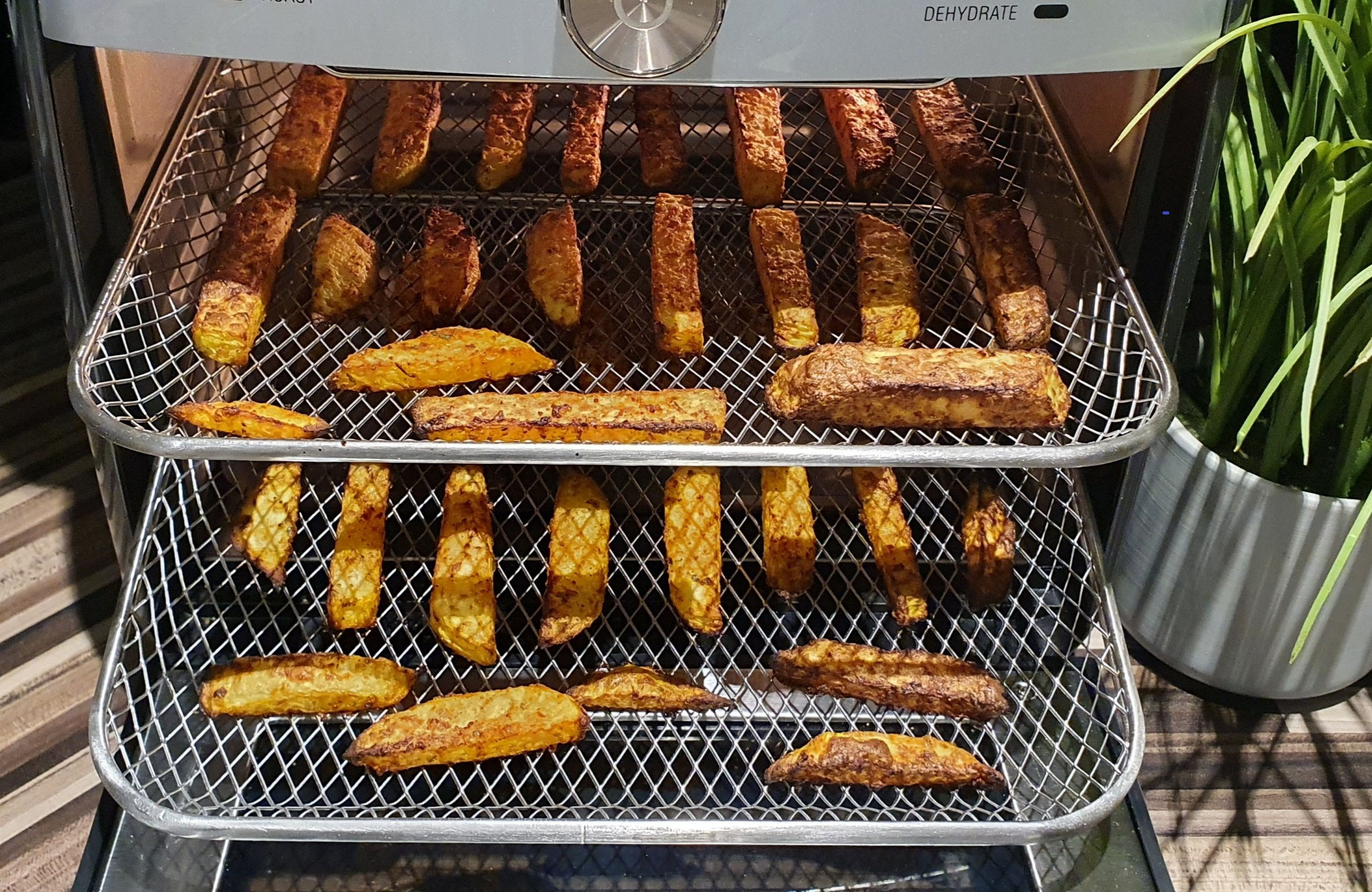 KohlrabiPommes aus dem Deluxe Air Fryer Melanie Pförtsch Leckeres