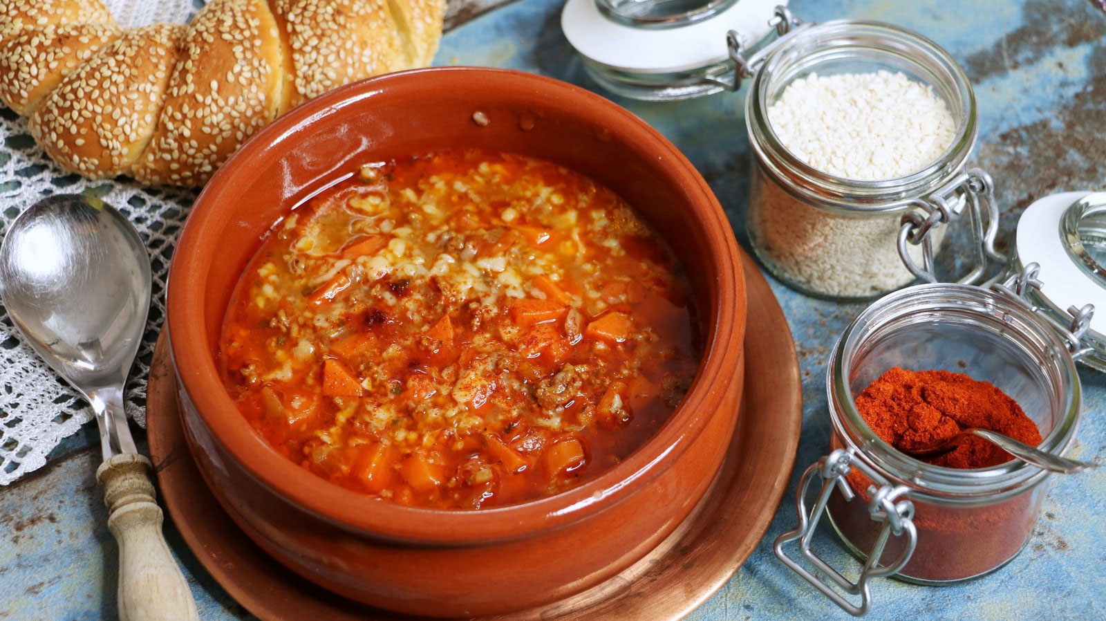 Tarhana Suppe/ Domaća Tarhana - Hanuma kocht - Der zweisprachige Foodblog
