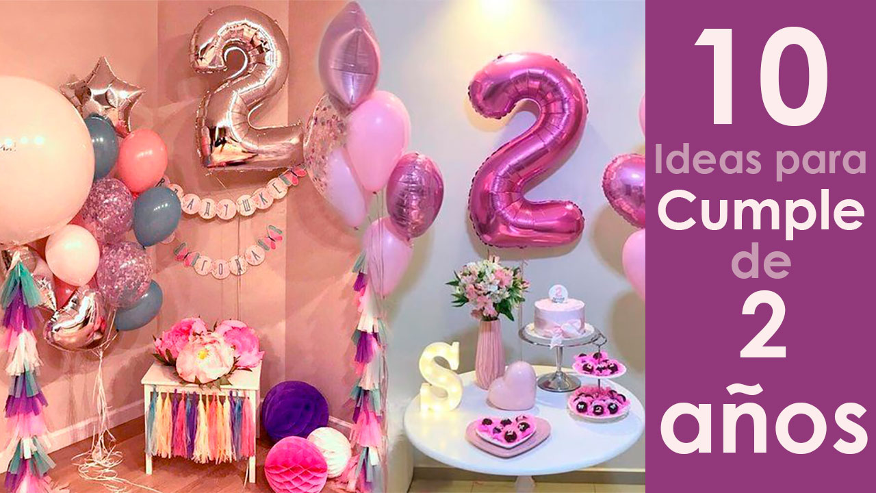 10 Ideas para Cumpleaños de 2 Años de Niña - decoracion para fiestas 10 Ideas Para Cumpleaños De 2 Años De Niña - Decoracion Para Fiestas