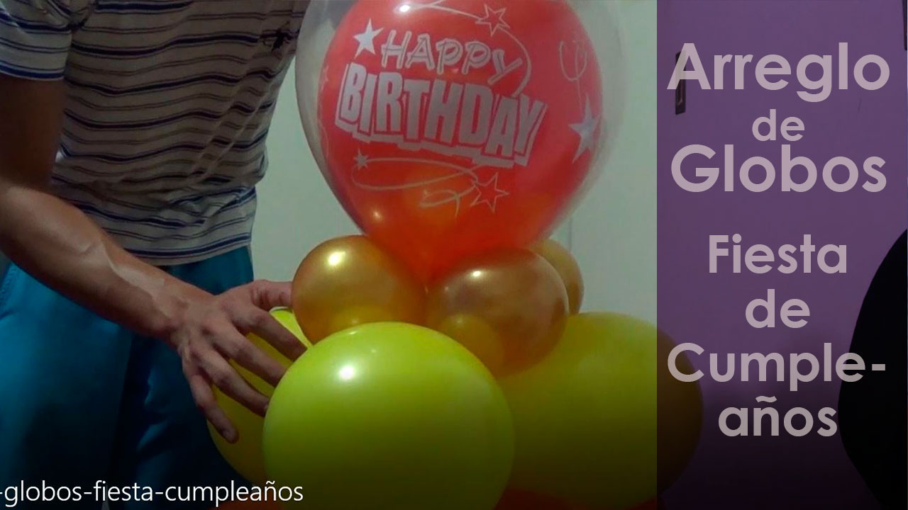 Centro De Mesa De Globos Para Cumpleanos Decoracion Para Fiestas