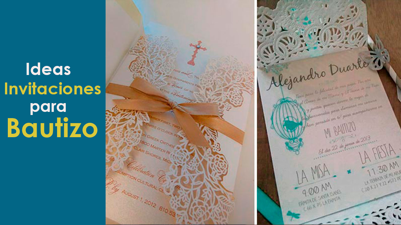 Ideas De Invitaciones Para Bautizo Decoracion Para Fiestas 7 invitaciones originales para bautizo. ideas de invitaciones para bautizo