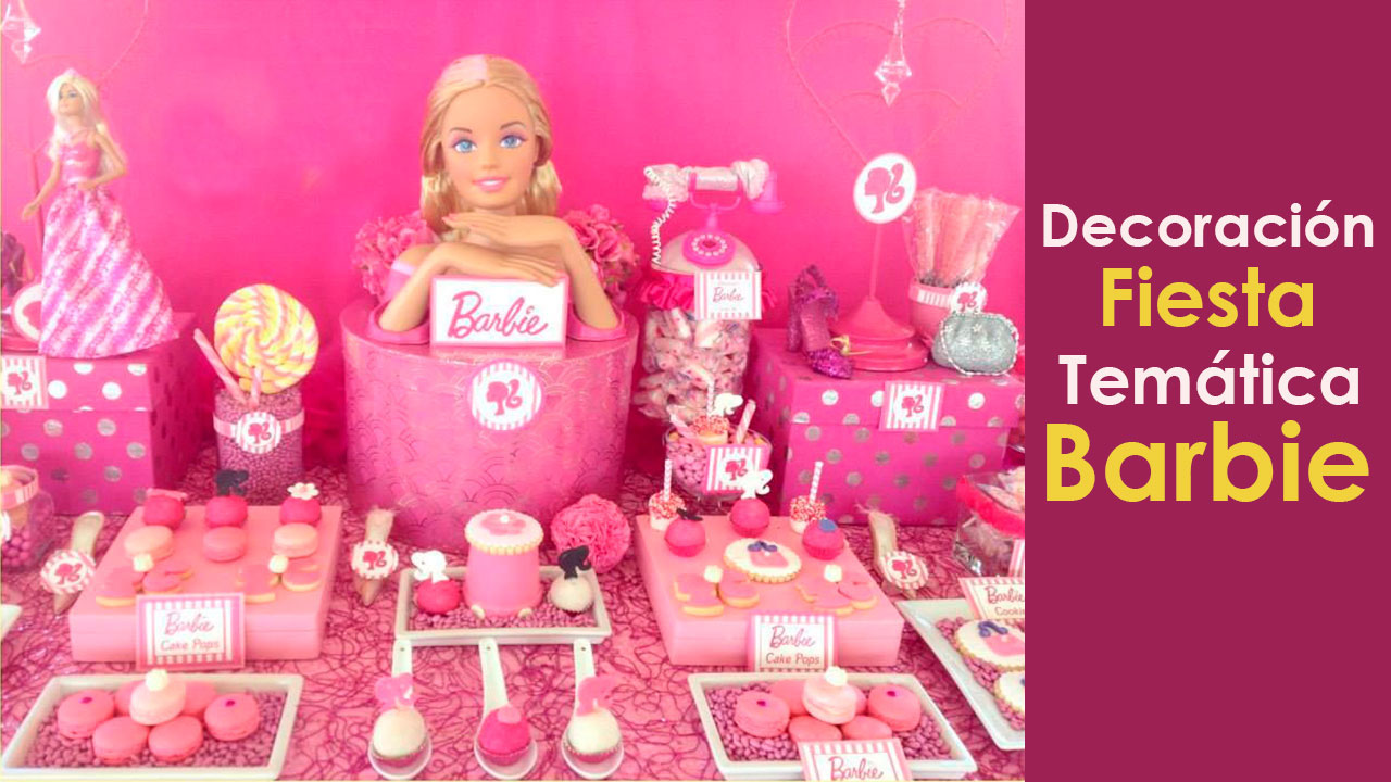 Decoracion Cumpleanos Barbie Decoracion Para Fiestas Barbie, la famosa muñeca de mattel tiene un montón de juegos para niñas y fans del personaje. decoracion cumpleanos barbie