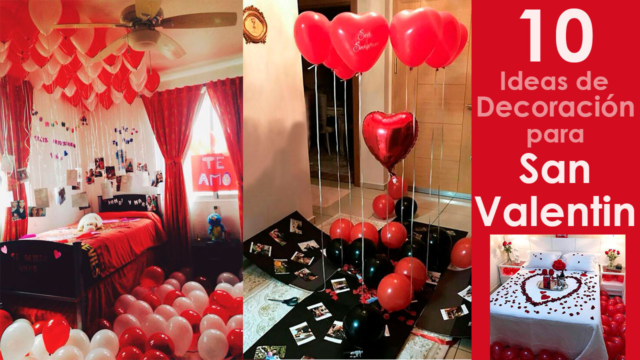 10 Ideas de Decoraciones para San Valentín en Casa - decoracion para fiestas