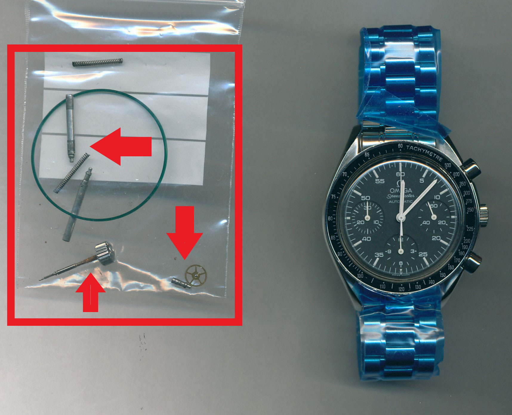 人気定番の オメガ（OMEGA)スピードマスター （Rif.3510-50/自動巻き）の 時計