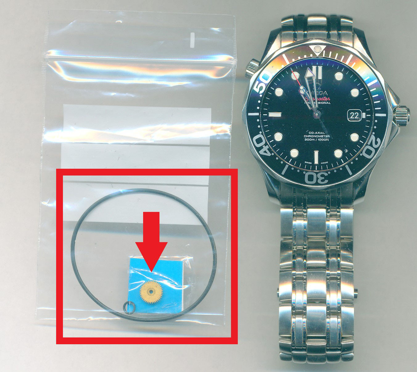 福袋 大丸 オメガ（OMEGA)シーマスター コーアクシャル 300m(Cal.2500)の 腕時計(アナログ)